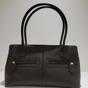 Leather Hand Bag Made In Italy